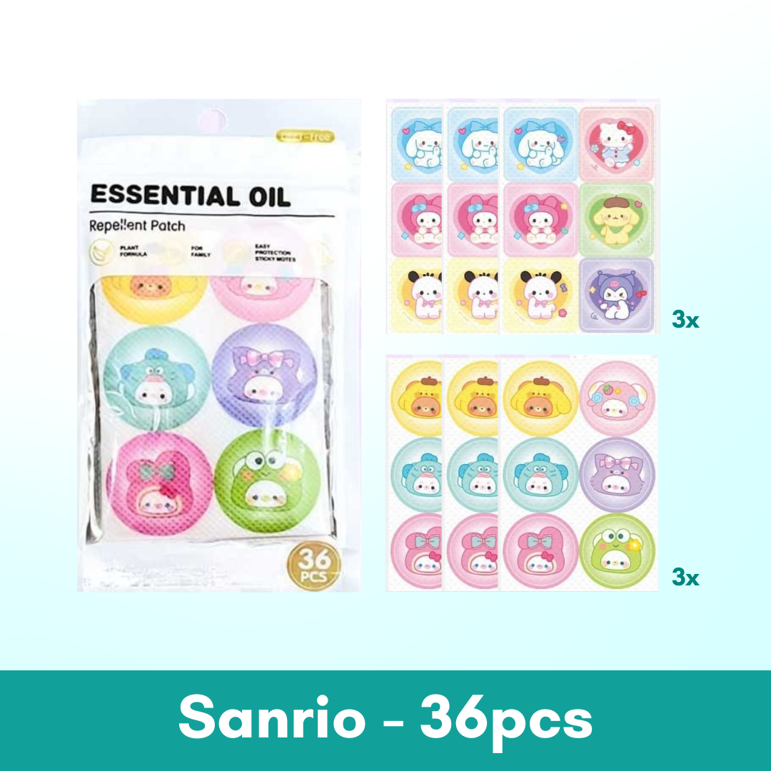 Boo&Bub Baby Mosquito Repellent Patch Anti mosquito sticker Ubat Nyamuk Penghalau Nyamuk Essential Oil sticker 防蚊贴 驱蚊贴 - Boo & Bub