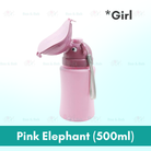 Boo&Bub Portable Cartoon Animal Kids Car Urinal Stretchy | Emergency high-speed urine bag - Boo & Bub