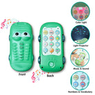 Musical lullaby Bilingual Toy Phone for Children & Baby | Early Education Mobile Phone Telephone Cellphone - Boo & Bub