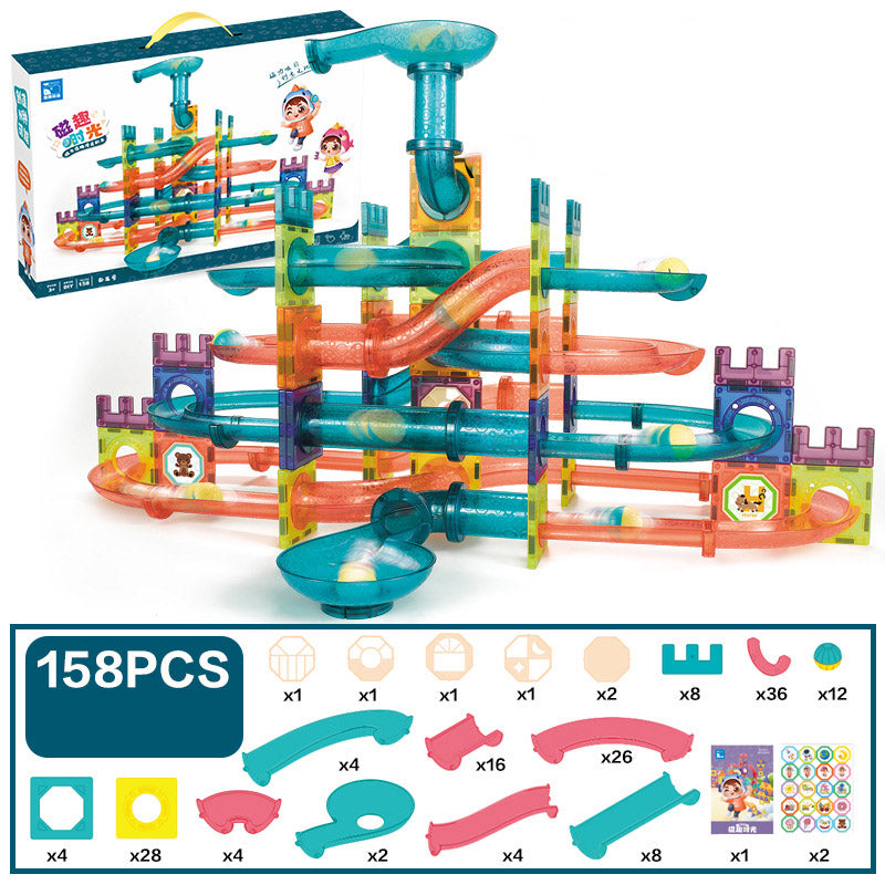 Pipe Magnetic Blocks Tiles - Boo & Bub