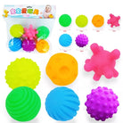 6pcs Sensory Touch Rubber Toy - Boo & Bub