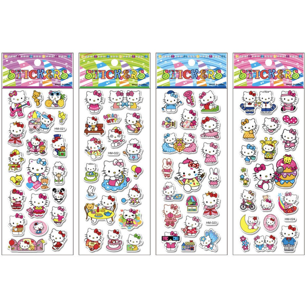 1pc 3D Cartoon Bubble Sticker for Kids (Stiker Kanak Kanak) - Boo & Bub