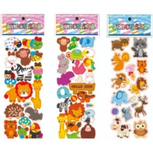 1pc 3D Cartoon Bubble Sticker for Kids (Stiker Kanak Kanak) - Boo & Bub