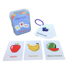 Early Learning Flash Card Kad Animal Shape Colour Body Number Alphabet Fruit Weather Budak Kids Education Card - Boo & Bub