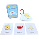 Early Learning Flash Card Kad Animal Shape Colour Body Number Alphabet Fruit Weather Budak Kids Education Card - Boo & Bub