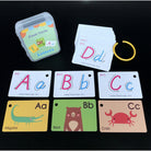 Early Learning Flash Card Kad Animal Shape Colour Body Number Alphabet Fruit Weather Budak Kids Education Card - Boo & Bub