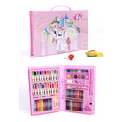 208/168/86 PCS Kids Painting Pen Crayon Drawing Art Set | Colour Pencils Stationery Case Set | Pensel Warna - Boo & Bub