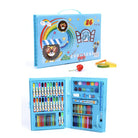 208/168/86 PCS Kids Painting Pen Crayon Drawing Art Set | Colour Pencils Stationery Case Set | Pensel Warna - Boo & Bub