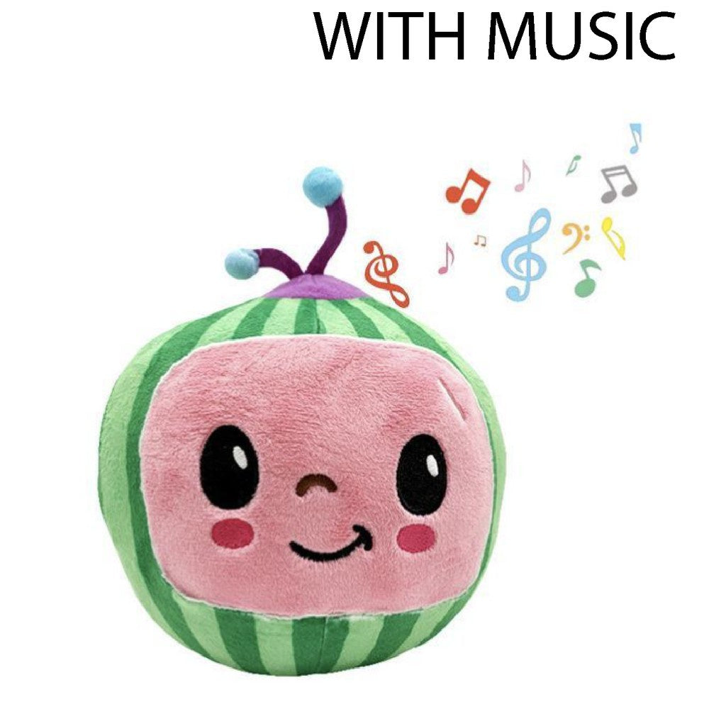 Cocomelon Plush Music Toy | Cute Educational Kids Stuffed Plushie Doll | Birthday Chritmas Gift - Boo & Bub