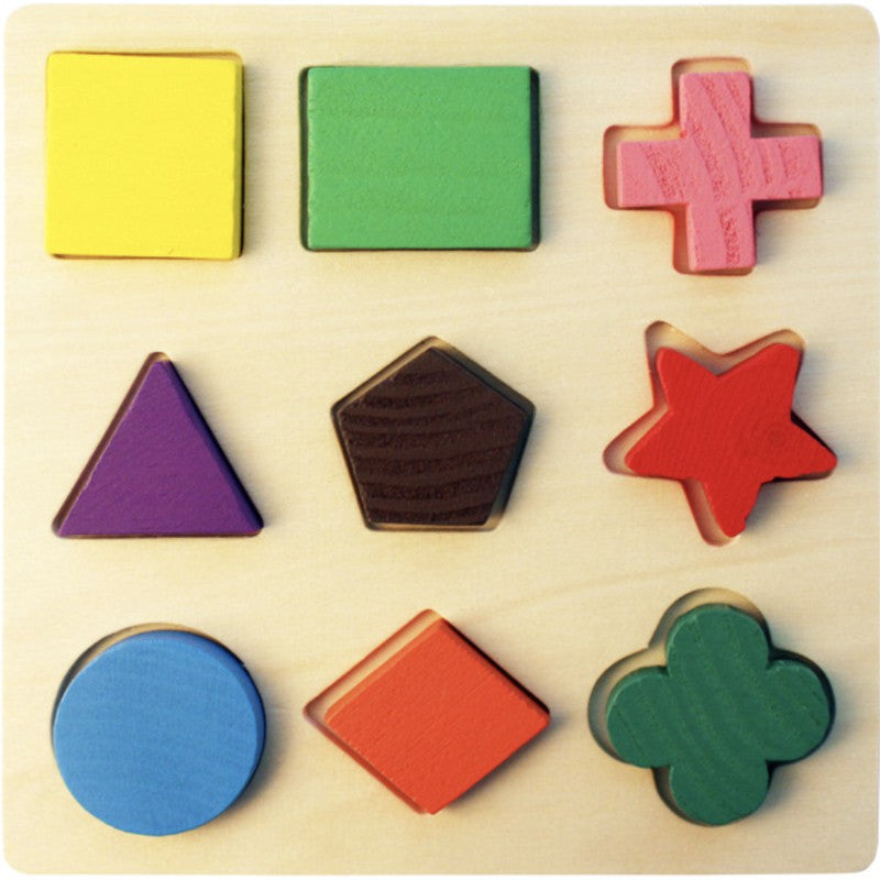 Wooden Puzzle Shape - Boo & Bub