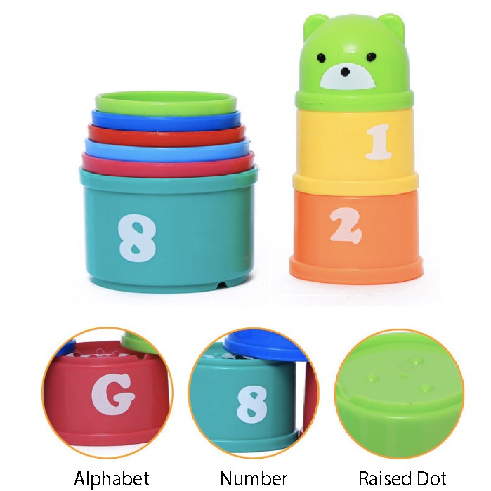 Baby Stacking Cup - Boo & Bub