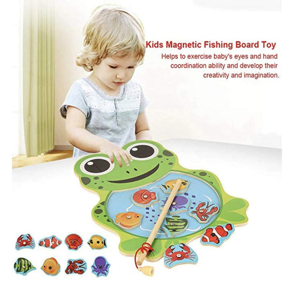 Wooden Magnetic Fishing - Boo & Bub