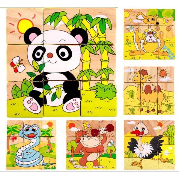 9 Pieces Puzzle Cube - Boo & Bub