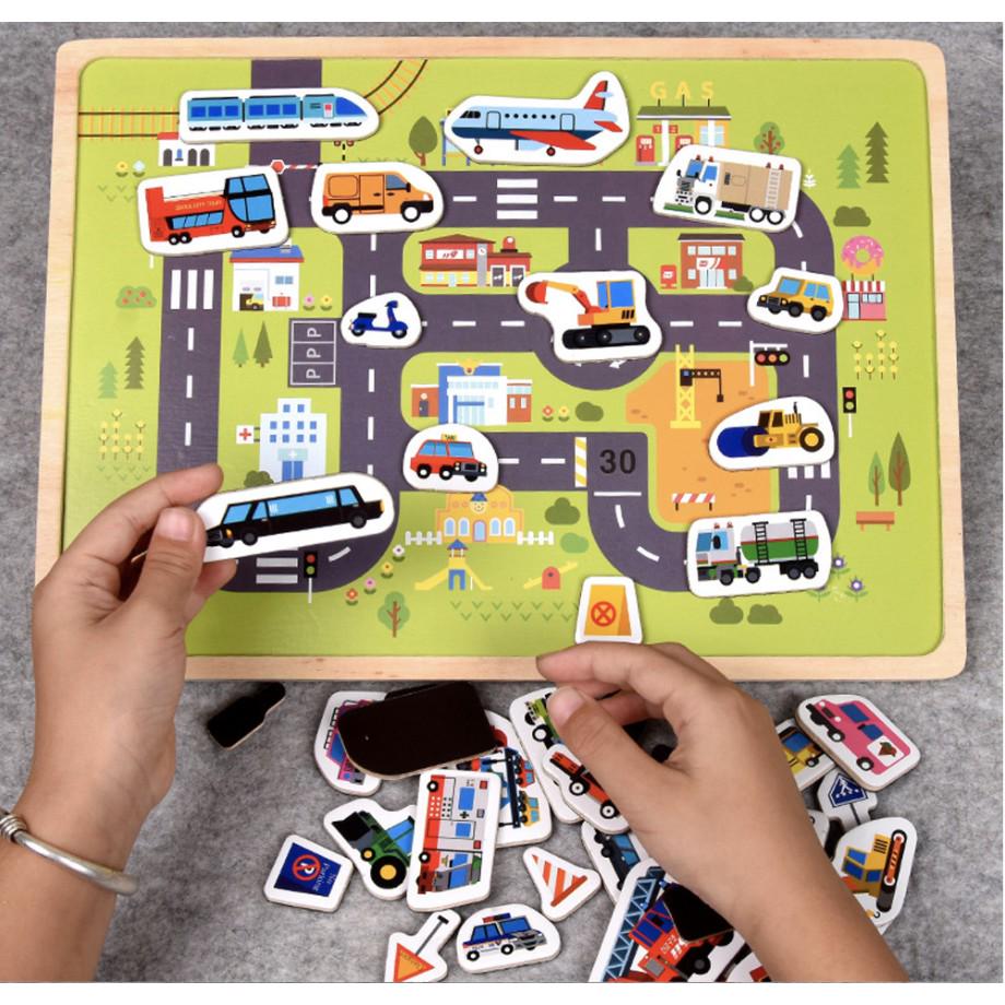 Wooden Magnetic Board - Boo & Bub