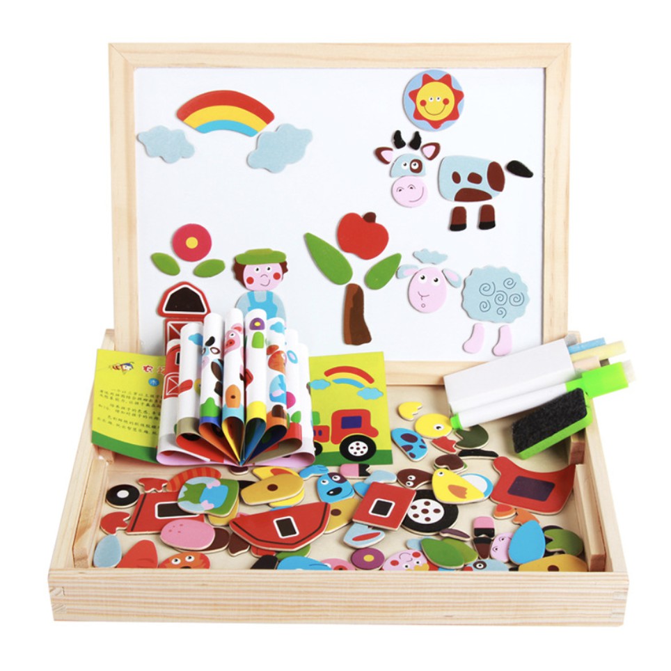 Wooden Magnetic Board - Boo & Bub