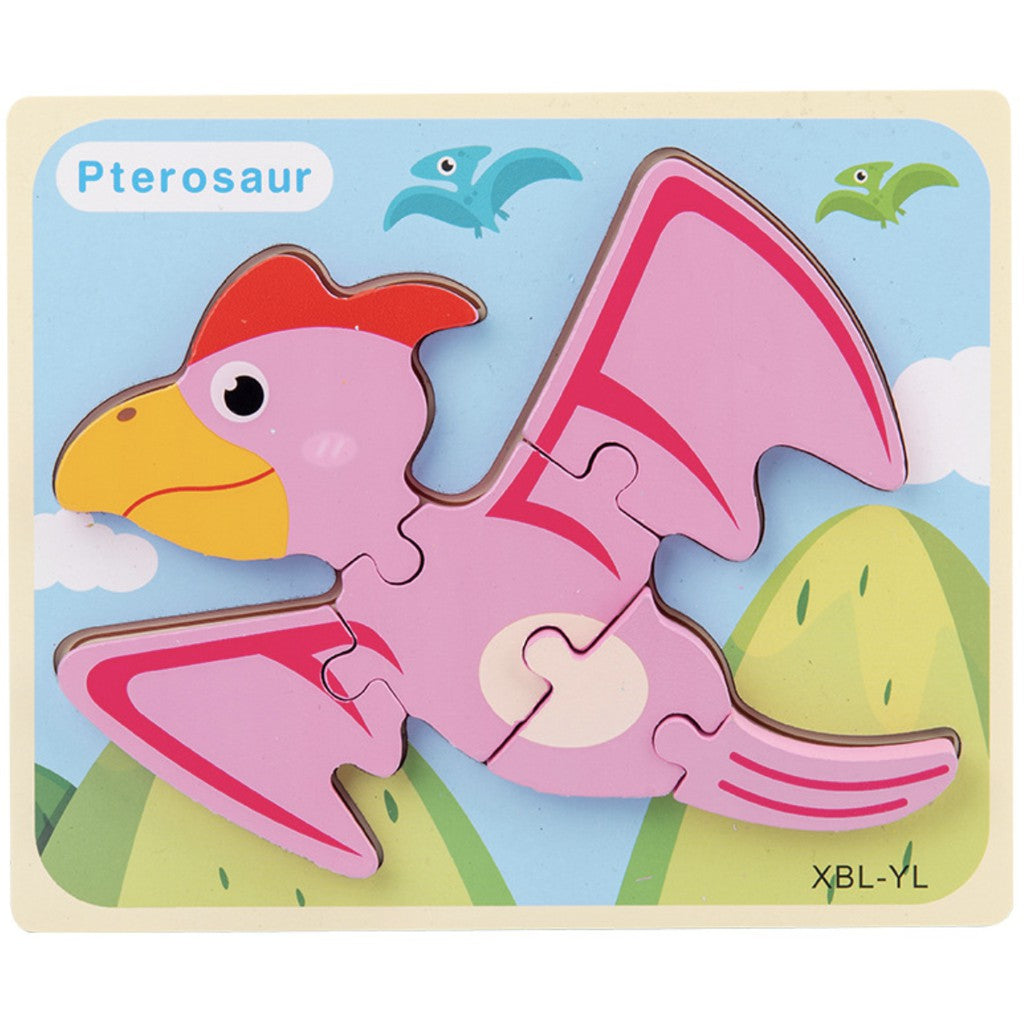 3D Wooden Dinosaur Puzzle - Boo & Bub