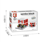 Sembo Lego Block City Mini Retail Store | Street View Building Blocks Kid Toddler Educational Toys Compatible - Boo & Bub