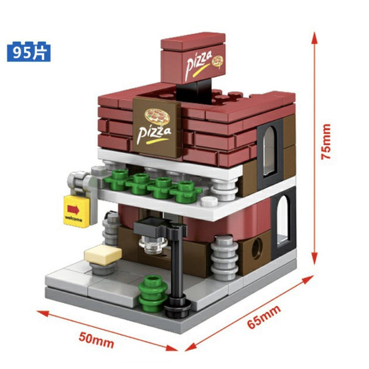 Sembo Lego Block City Mini Retail Store | Street View Building Blocks Kid Toddler Educational Toys Compatible - Boo & Bub