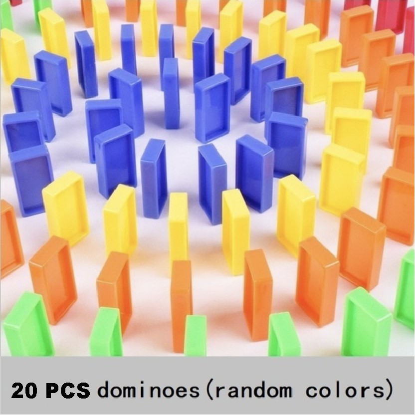 80 PCS Domino Train - Boo & Bub