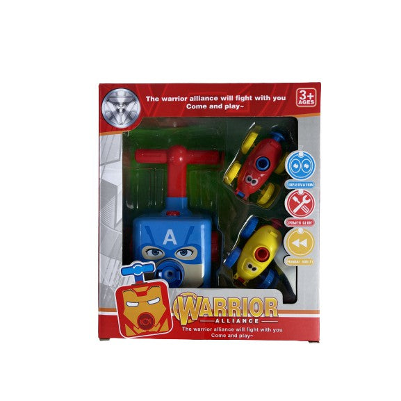 Aerodynamics Balloon Car Toy Air-Power Balloon Car Toy | Educational Mainan Kereta Kanak-Kanak | Gift for boy girl - Boo & Bub