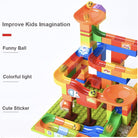 Marble Maze Ball Slide Building Blocks - Boo & Bub