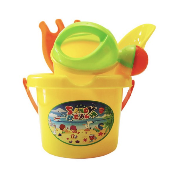 Bucket Portable Silicone Pail For Kids Beach Play Sand Toy Outdoor Play - Boo & Bub