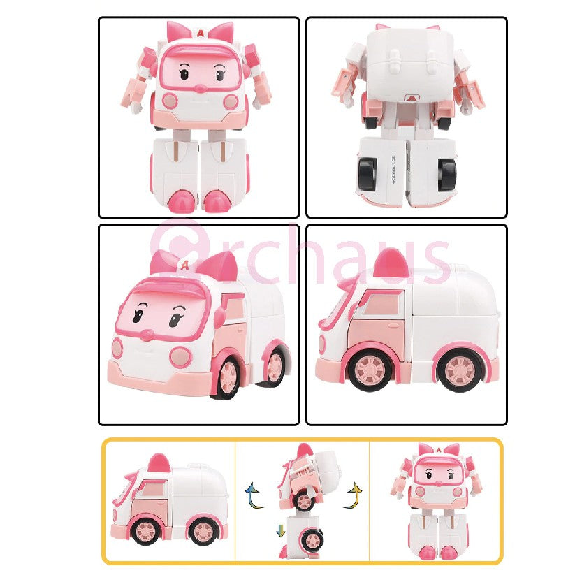 Robocar Poli Transformation Car - Boo & Bub
