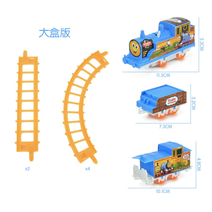 Electric Train DIY Track Railway Playsets Children Toys | Fun game Earning Education Learning toy kid - Boo & Bub