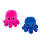 Tiktok Reversible Flip Stuffed Octopus Soft Plush Doll Double-sided Color Flip Plushie Toy - Boo & Bub