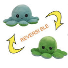 Tiktok Reversible Flip Stuffed Octopus Soft Plush Doll Double-sided Color Flip Plushie Toy - Boo & Bub