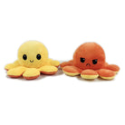 Tiktok Reversible Flip Stuffed Octopus Soft Plush Doll Double-sided Color Flip Plushie Toy - Boo & Bub