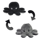 Tiktok Reversible Flip Stuffed Octopus Soft Plush Doll Double-sided Color Flip Plushie Toy - Boo & Bub