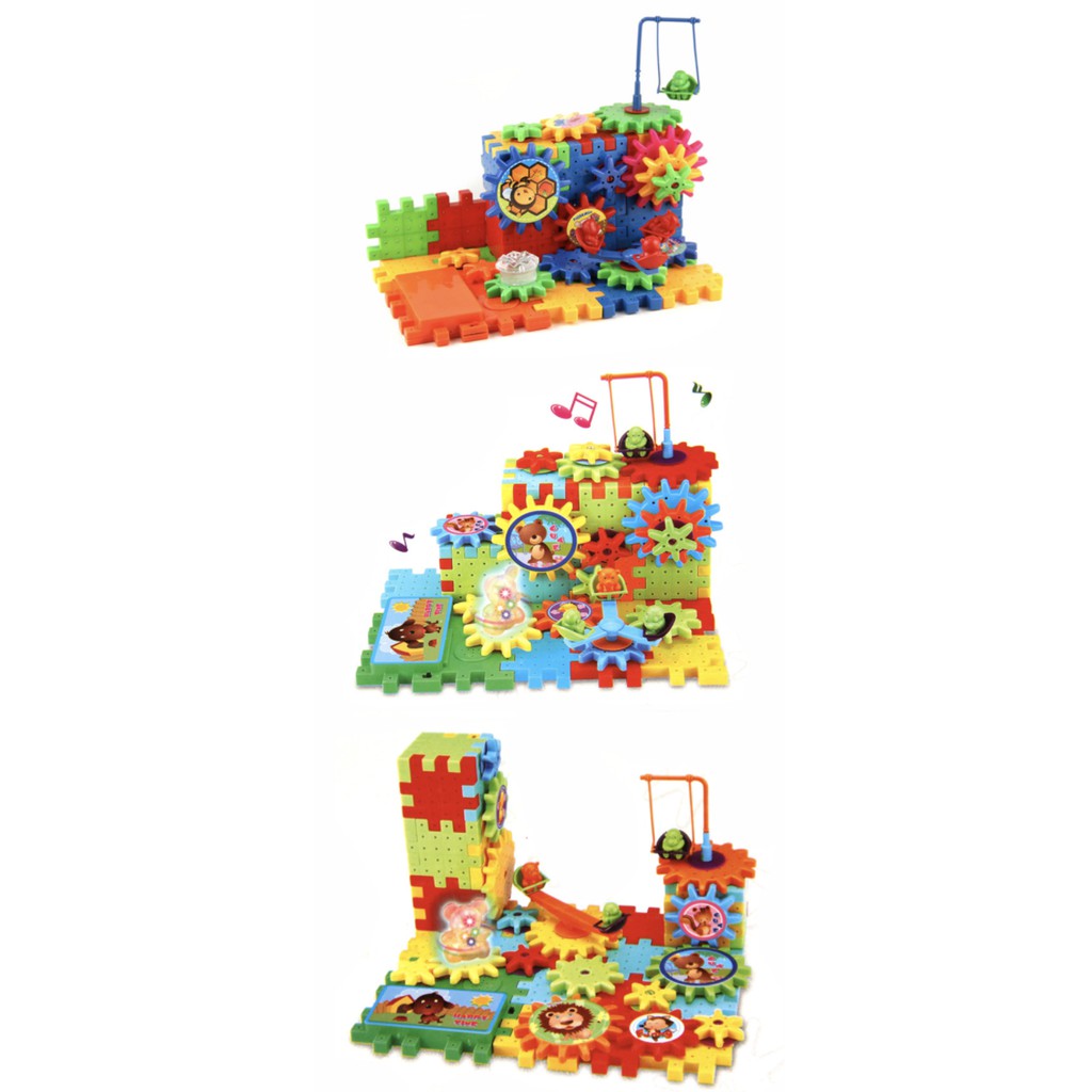 81PCS Electric Building Blocks Gears - Boo & Bub