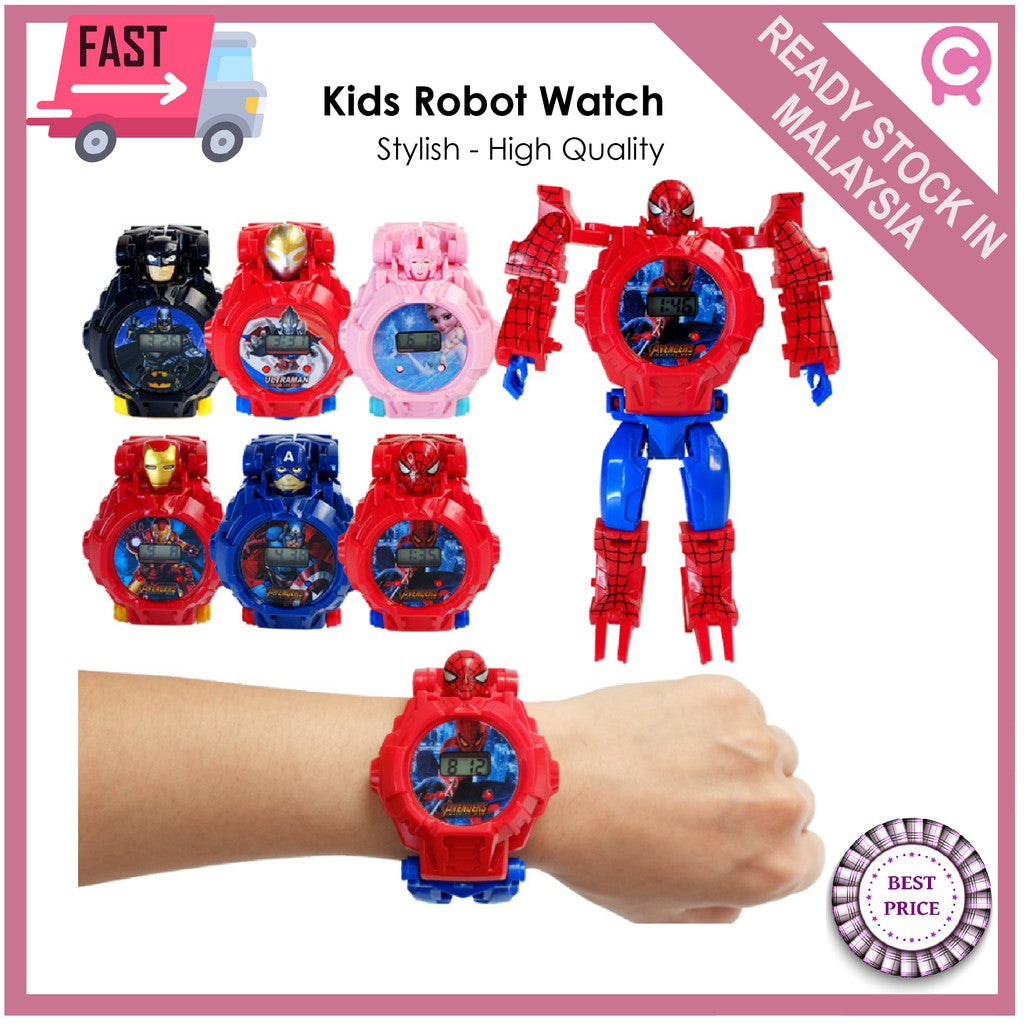 Robot Transformation Watch - Boo & Bub