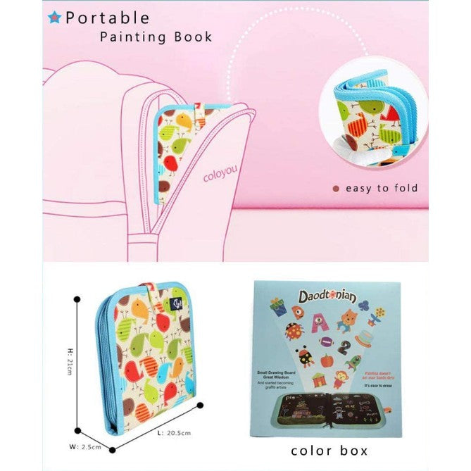 Erasable Drawing Book - Boo & Bub