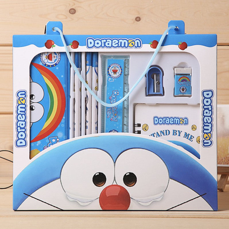 Stationery Gift Set with Box | Cartoon School Supplies for Kids Children Birthday Christmas Present Idea - Boo & Bub