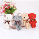 Teddy Bear Plush Toy | Mini Keychain cotton soft stuffed Bear Doll | Bouquet Birthday Gift Idea Wedding Doorgift - Boo & Bub