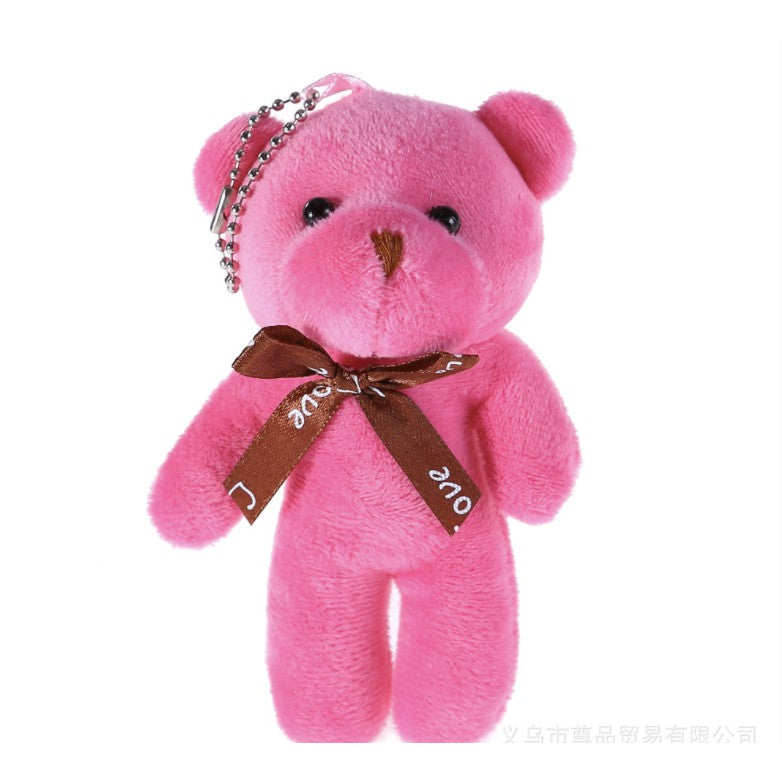 Teddy Bear Plush Toy | Mini Keychain cotton soft stuffed Bear Doll | Bouquet Birthday Gift Idea Wedding Doorgift - Boo & Bub