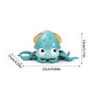 Beach Crawling Bath Big Crab Octopus Squid Toys | Crawl Windup shower toy game For Kids Children Gifts - Boo & Bub