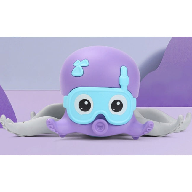 Beach Crawling Bath Big Crab Octopus Squid Toys | Crawl Windup shower toy game For Kids Children Gifts - Boo & Bub