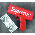 Supreme Cash Cannon | Money Toy Gun | Mainan Pistol Wang Kertas with 100 pcs Bills Party Games Outdoor - Boo & Bub