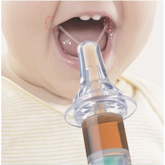 Baby Feeding Dispenser | Kid Toddler Needle Medicine Feeder Squeeze Medicine Dropper Dispenser Pacifier - Boo & Bub