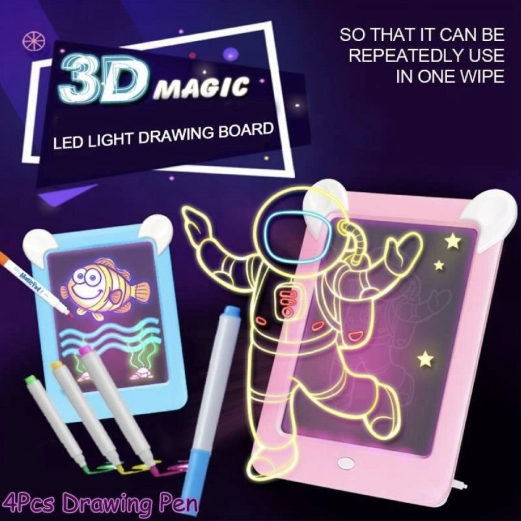 Magic LED Drawing Board - Boo & Bub