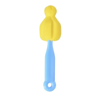 6Pcs Baby Bottle Cleaner Tools | Sponge Brush Cleaning Brush Nipple Brushes With Handle Utensils Tube Tool - Boo & Bub