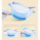 Baby Bowl Set Training Bowl with Suction Cup | Spoon Tableware Set Dinner Bowl Learning to eat - Boo & Bub