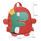 Dinosaur Kid Nylon Backpack Sling Bag | Cute Dino Bag For Kid | Children Preschool & Kindergarten Bag - Boo & Bub