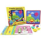 Creative Geometry Button Puzzle Toy - Boo & Bub