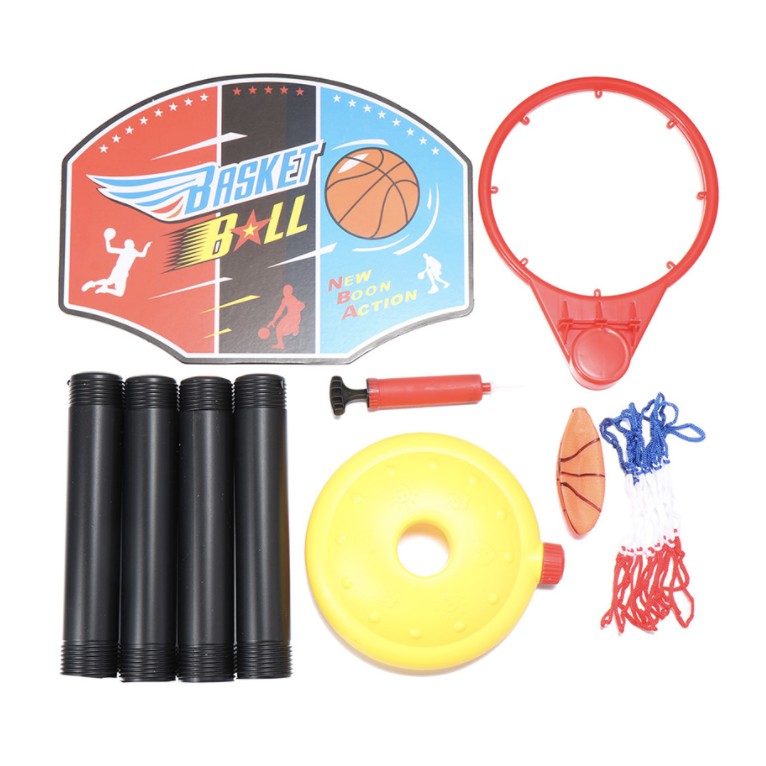 Adjustable Kid Basketball Stand | Mini Indoor Hoot Shoot For Children Gift Back Board set Sport Toy - Boo & Bub