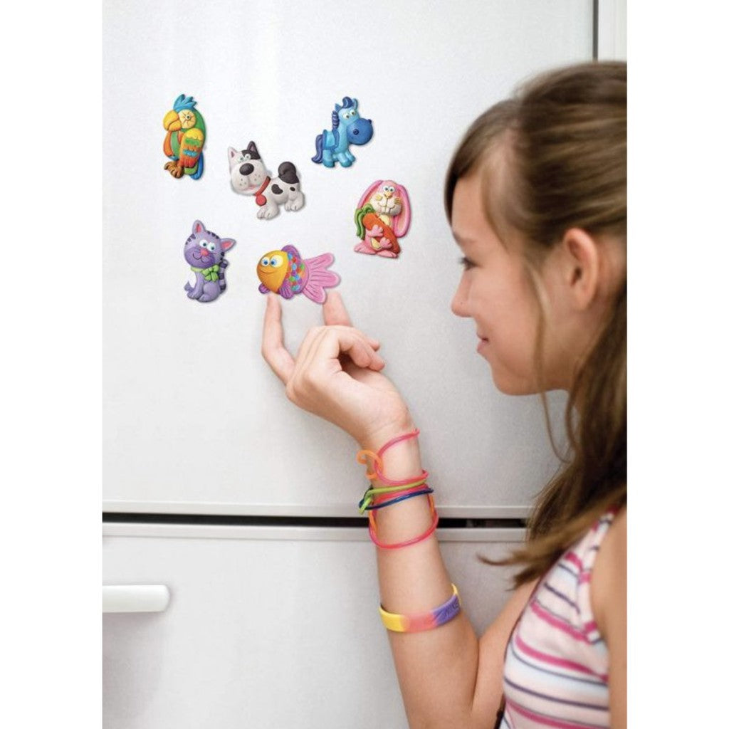 Mould and Paint Fridge Magnet for Kid | 3D Craft Kit Art Early Learning Educational Toy Children - Boo & Bub