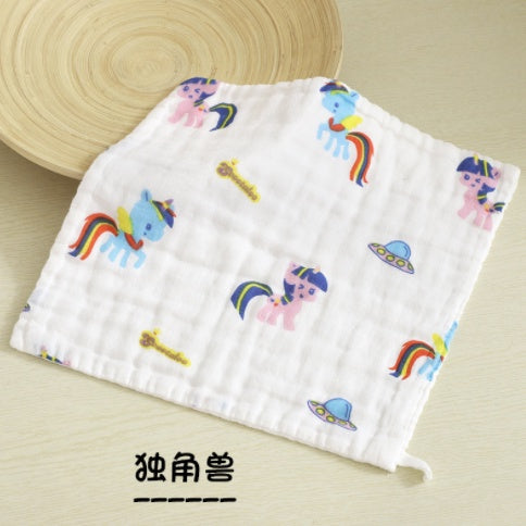Baby Cotton Soft Six Layers Handkerchief | Newborn Toddler Soft Bath Gauze Feeding Kids Wash 手帕 - Boo & Bub